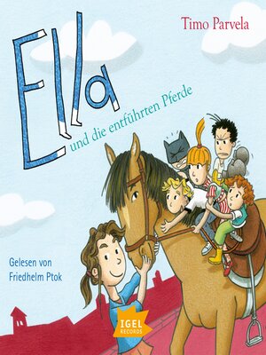 cover image of Ella und die entführten Pferde